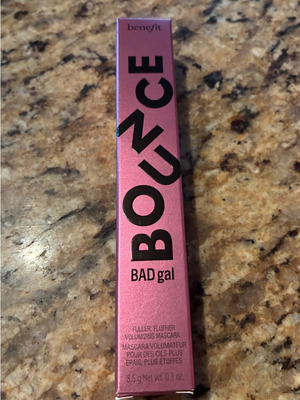 Benefit BADgal BOUNCE Volumizing Mascara - Metallic Pink Box